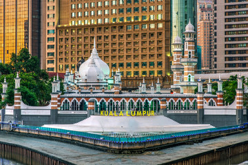 Jamek Mosque, Kuala Lumpur, Malaysia