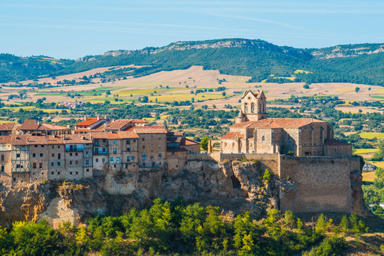 Spain, Castile and Leon, Frias. It is considered the smallest city in Spain.