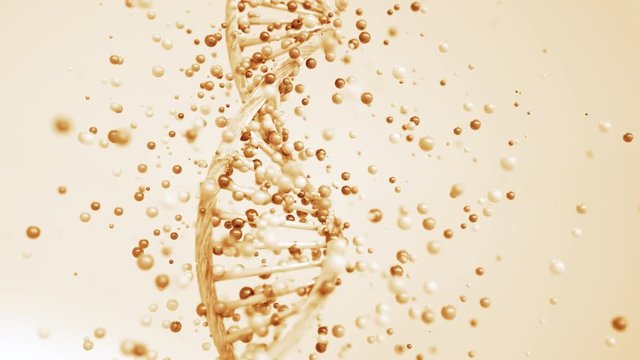 4K DNA Gene Editing Concept