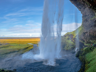 seljalandsfoss wasserfall © Manfred Mally
