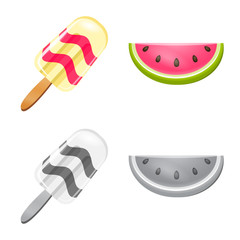Vector design of equipment and swimming icon. Set of equipment and activity vector icon for stock.