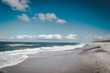 beach and sea