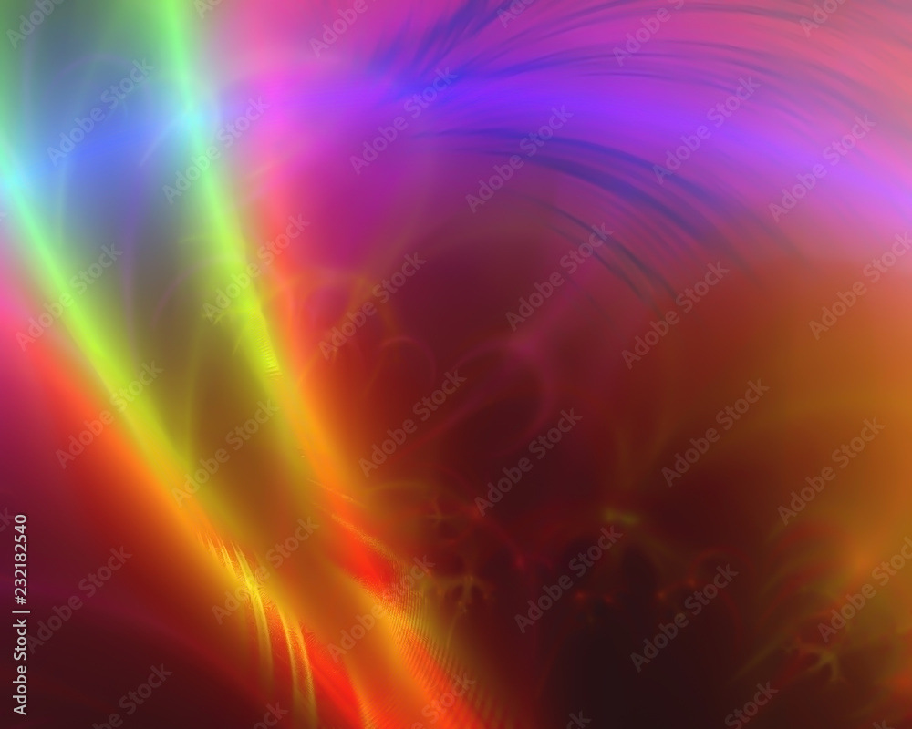 Canvas Prints Colorful light