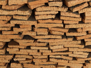 Cork wall