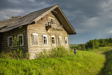 Fototapeta premium Old abandoned house