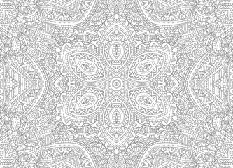 Drawing lines concentric abstract pattern