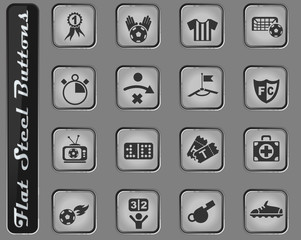 football icon set