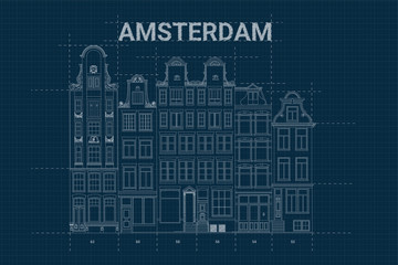 Amsterdam Townhouses Blueprint