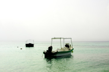 boat and mist 