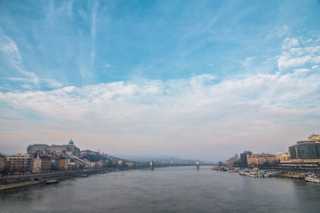 Naklejka premium Budapest Danubia