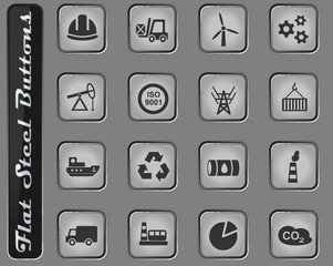 industry icon set
