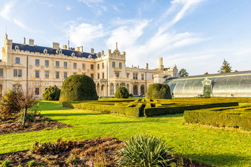 Obraz premium Castle Lednice, Czech Republic