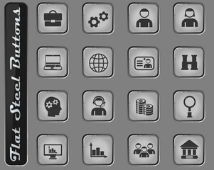 management icon set