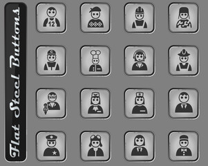 occupation icon set