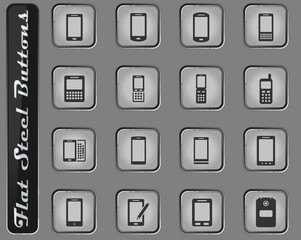 Telephone Icon set