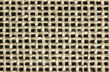 Woven cloth close up detail