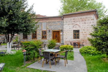 Bursa, Turkey, 29 April 2012: Haraccioglu Madrasah © Kayihan