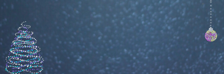 Christmas background. Copy space for text