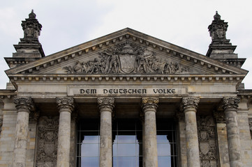 Fototapeta na wymiar Reichstag, Berlin