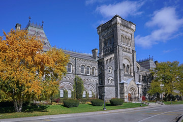 Obraz premium University College, the original 1850 building of the University of Toronto