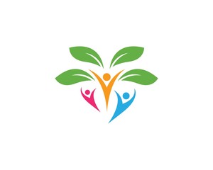 Healthy Life Logo template