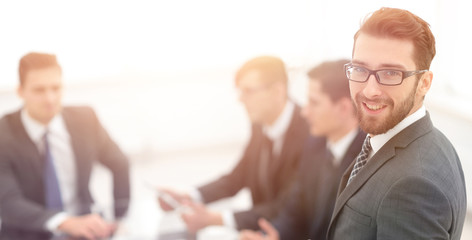 Business partnership meeting concept.