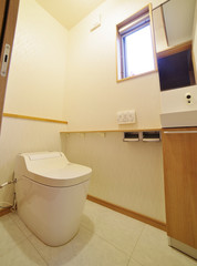 日本の住宅のトイレ