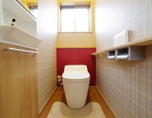日本の住宅のトイレ