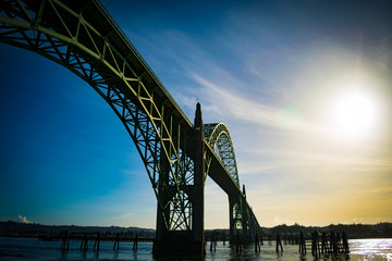 Under the Newport Bridge