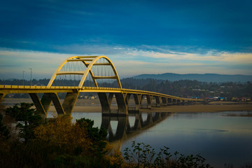 Waldport Bridge in Oregon
