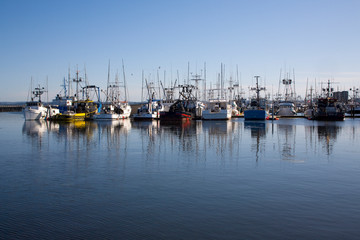 Fototapeta premium boats in harbor