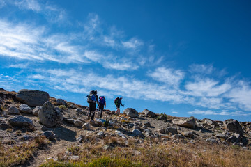 Hiking Crew in Wind River Range