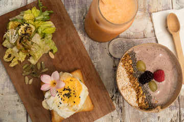 Mexican Hipster Breakfast Holbox