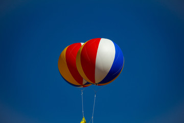 Large balloon for festival advertisement