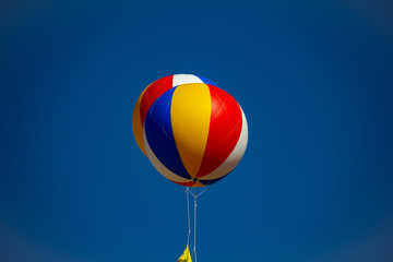 Large balloon for festival advertisement