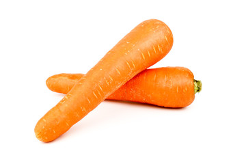 carrot isolated on a white background,element of food healthy nutrients and fruit healthy concept