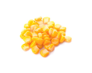 Fototapeta premium sweet corn isolated on white background