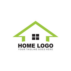 Home logo design vector template