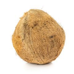 coconuts isolated on the white background.Tropical fruit