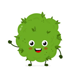 Funny smiling happy marijuana weed 