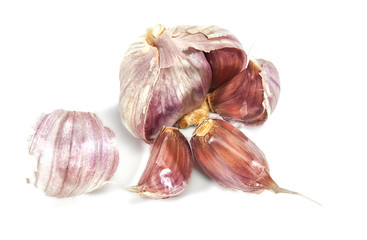 Old ripe garlic