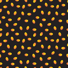 Vector backdrop with small golden elements. Seamkess texture.