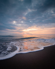 Sunrise over the sea