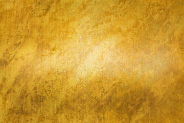 Brushed brass plate