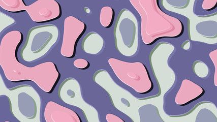 Seamless pattern background of multicolored lines with scribbler.