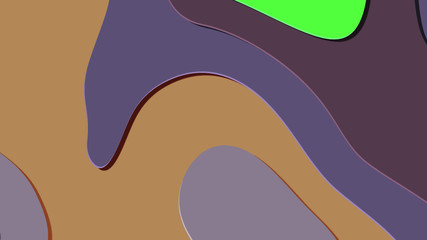 Seamless pattern background of multicolored lines with scribbler.