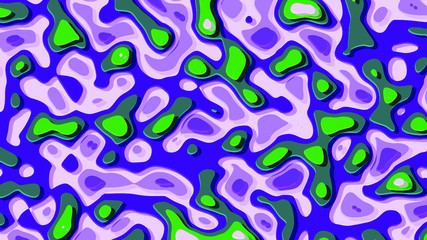 Seamless pattern background of multicolored lines with scribbler.