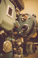 Vintage movie projector