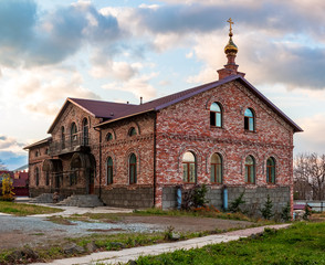 Fototapeta premium St. Seraphim Monastery for men on Russky Island