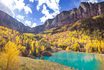 Naklejka premium Autumn in Colorado